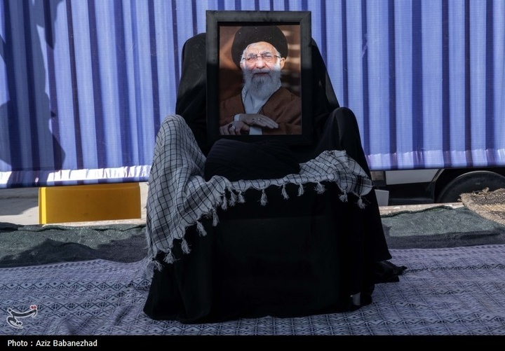 آیین سنتی «چَمَری» در سوگ رهبر شهید