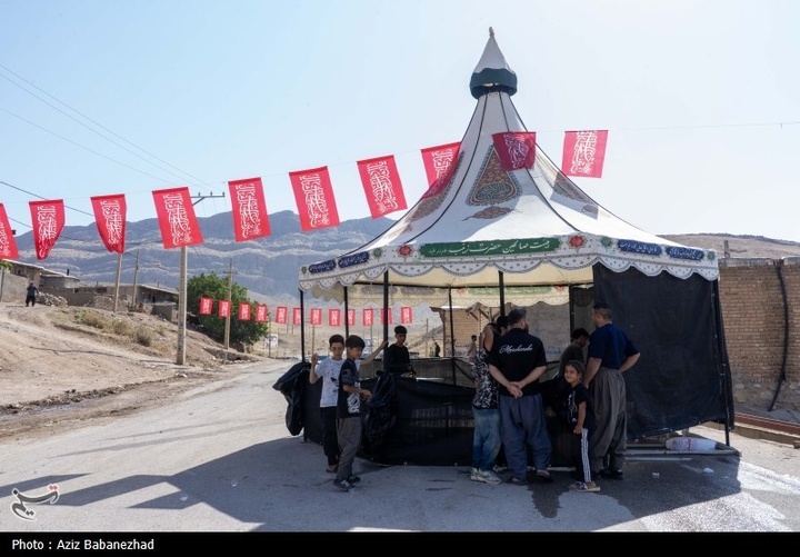 آیین سنتی «چَمَری» در سوگ رهبر شهید