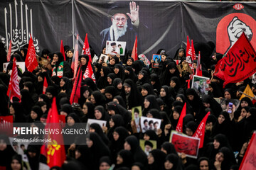 مراسم گرامیداشت رهبر شهید انقلاب در تهران