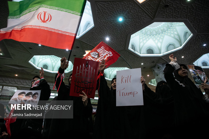 مراسم گرامیداشت رهبر شهید انقلاب در تهران