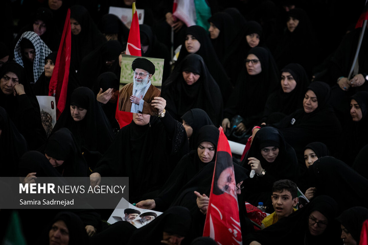 مراسم گرامیداشت رهبر شهید انقلاب در تهران