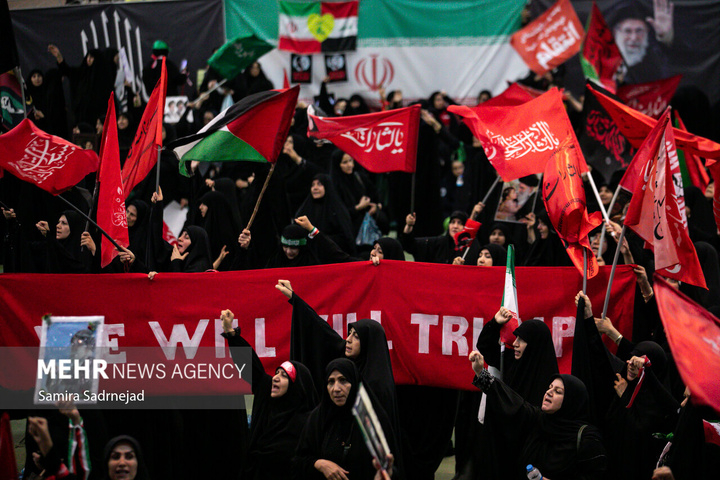 مراسم گرامیداشت رهبر شهید انقلاب در تهران