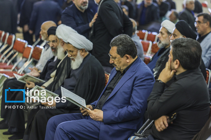 مراسم گرامیداشت رهبر شهید انقلاب در تهران