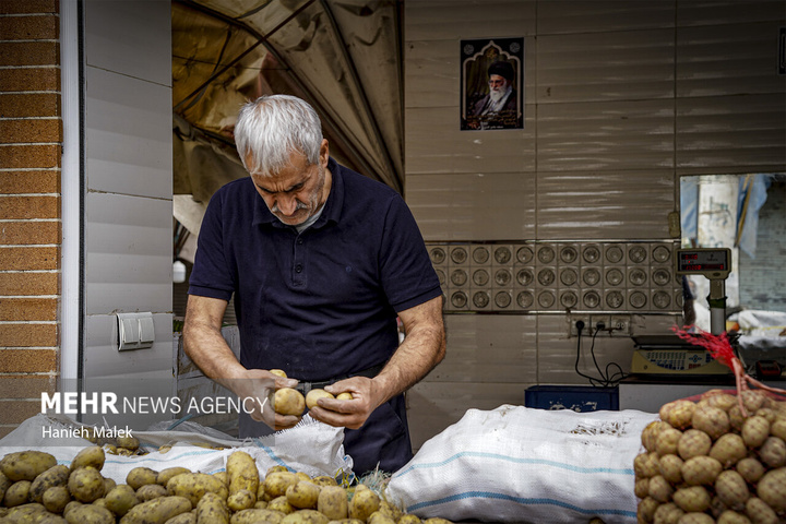 ارادت به «آقای شهید ایران» در بازار گرگان