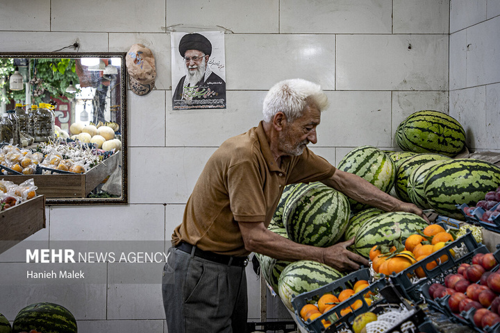 ارادت به «آقای شهید ایران» در بازار گرگان