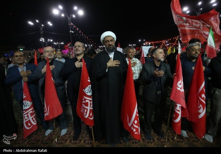 اجتماع خونخواهان امام شهید در همدان