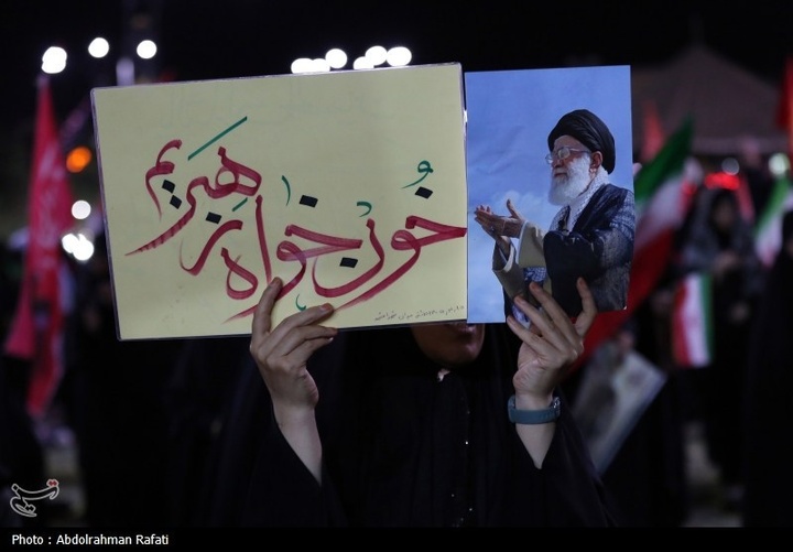اجتماع خونخواهان امام شهید در همدان