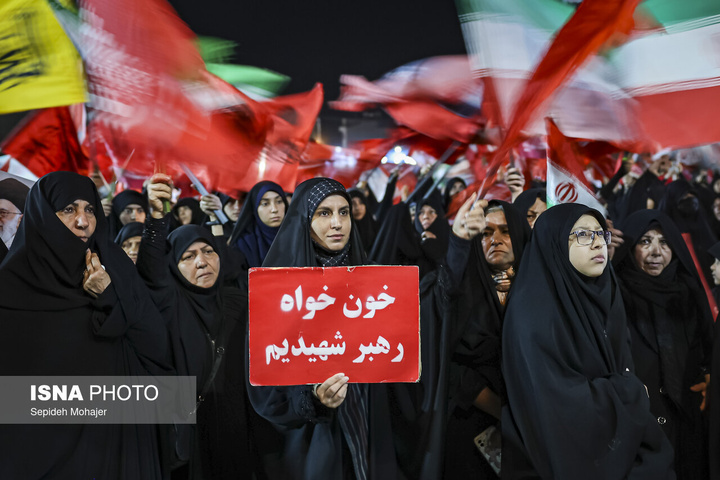 مراسم وداع و تشییع پیکر ۲ شهید مدافع امنیت - مشهد