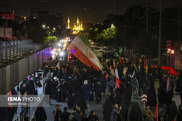 مراسم وداع و تشییع پیکر ۲ شهید مدافع امنیت - مشهد