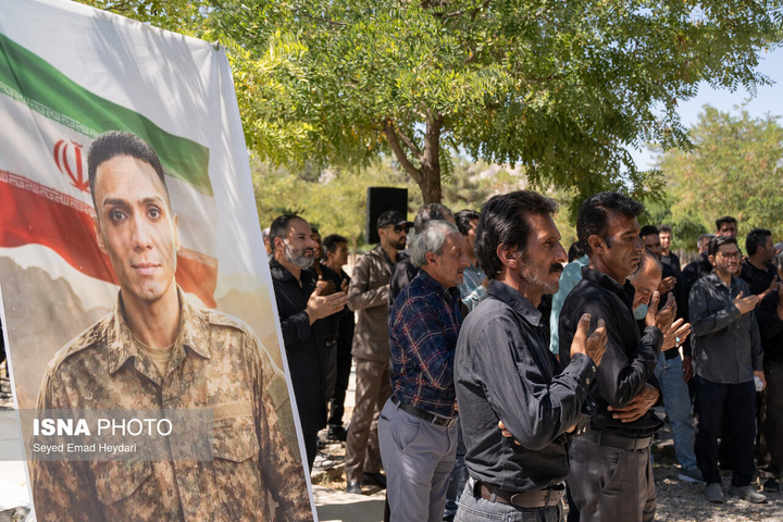 مراسم وداع و تشییع پیکر ۲ شهید مدافع امنیت - مشهد