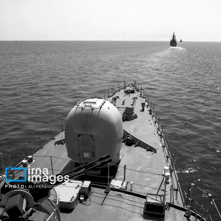 مانور دریایی در تنگه هرمز؛ مهر ۱۳۶۴