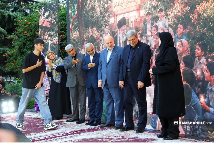 مراسم گرامیداشت رهبر شهید در شیرخوارگاه آمنه