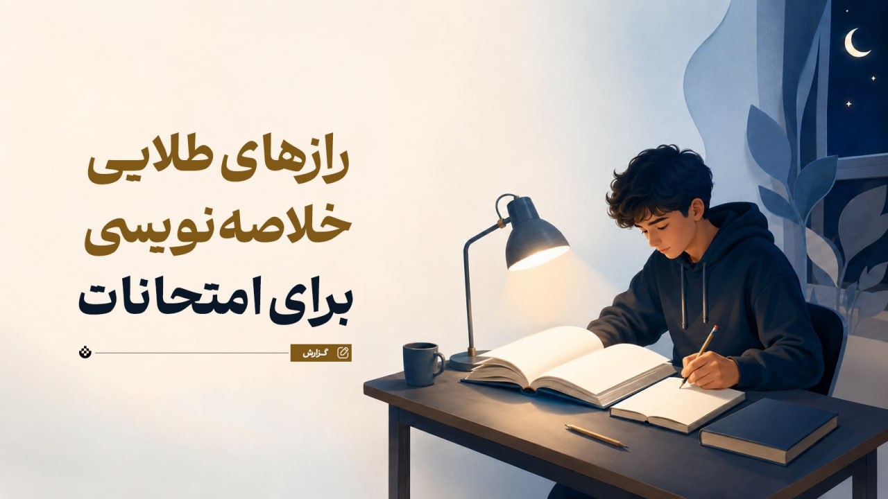 رازهای طلایی خلاصهنویسی برای امتحانات رازهای طلایی خلاصهنویسی برای امتحانات