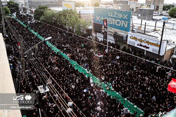 بزرگ‌ترین سفره نذری حضرت رقیه سلام الله علیها در زنجان