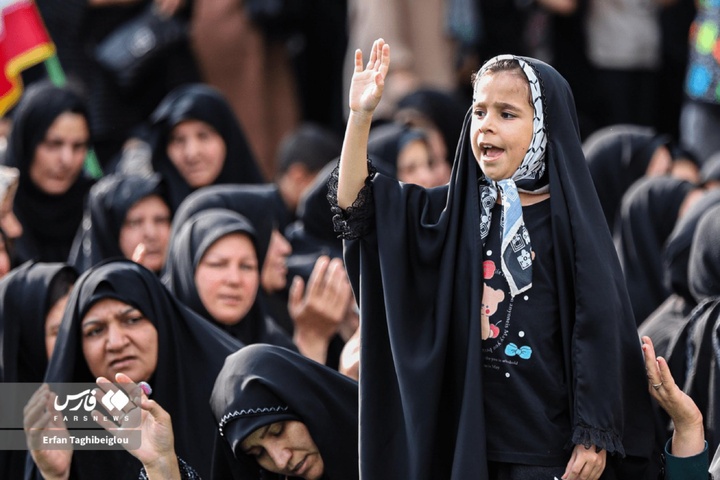 بزرگ‌ترین سفره نذری حضرت رقیه سلام الله علیها در زنجان