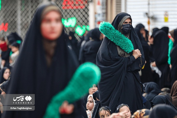 بزرگ‌ترین سفره نذری حضرت رقیه سلام الله علیها در زنجان