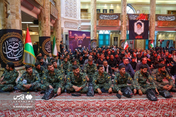 اولین سالگرد شهادت «حاج رمضان» در مسجد امام صادق علیه السلام