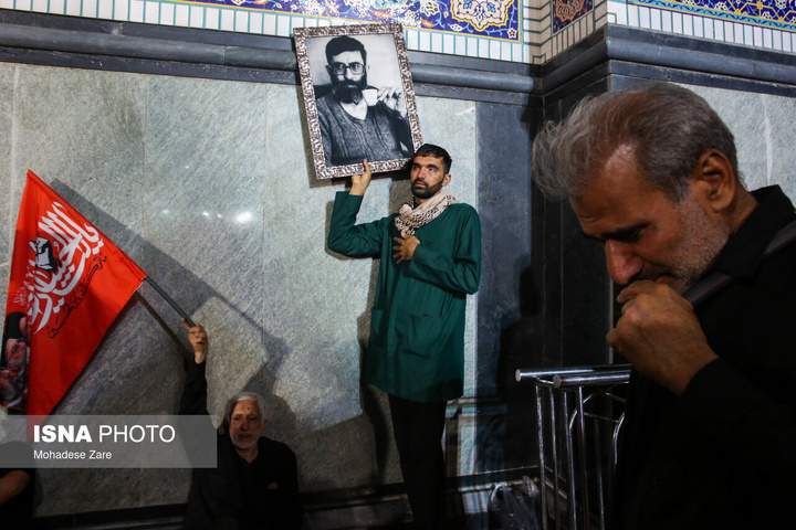 بزرگداشت شب هفت رهبر شهید انقلاب - حرم مطهر رضوی