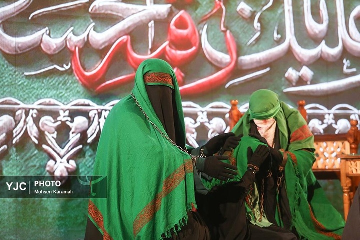مراسم عزاداری سالروز شهادت حضرت رقیه سلام الله علیها در حرم حضرت معصومه  سلام الله علیها
