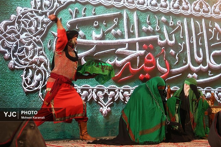 مراسم عزاداری سالروز شهادت حضرت رقیه سلام الله علیها در حرم حضرت معصومه  سلام الله علیها