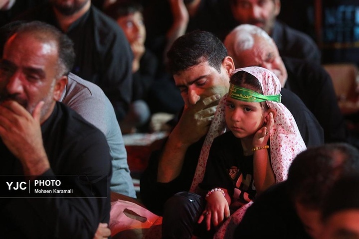مراسم عزاداری سالروز شهادت حضرت رقیه سلام الله علیها در حرم حضرت معصومه  سلام الله علیها
