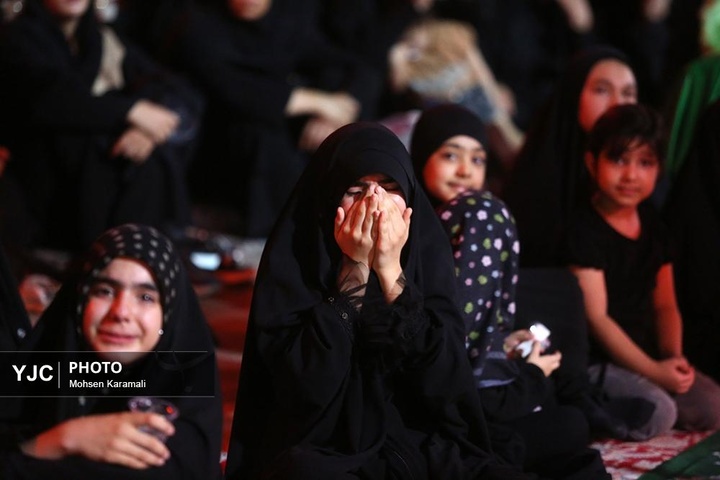 مراسم عزاداری سالروز شهادت حضرت رقیه سلام الله علیها در حرم حضرت معصومه  سلام الله علیها
