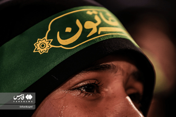 برپایی سفره حضرت رقیه  سلام الله علیها در تهران