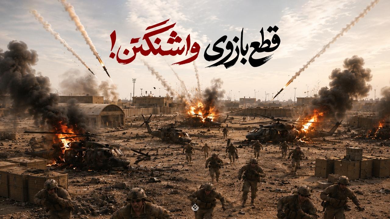 قطع بازوی واشنگتن!