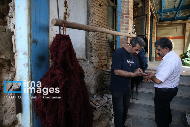 آخرین بازمانده رنگرزی گیاهی در کردستان