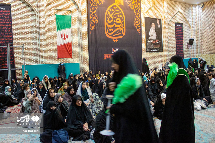 «ریحانه‌الحسین» در تبریز؛ شبی برای اشک، شعر و یاد رهبر شهید