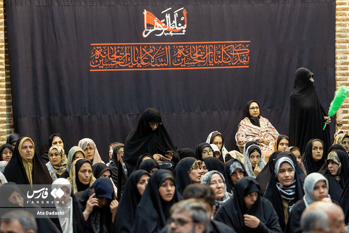 «ریحانه‌الحسین» در تبریز؛ شبی برای اشک، شعر و یاد رهبر شهید