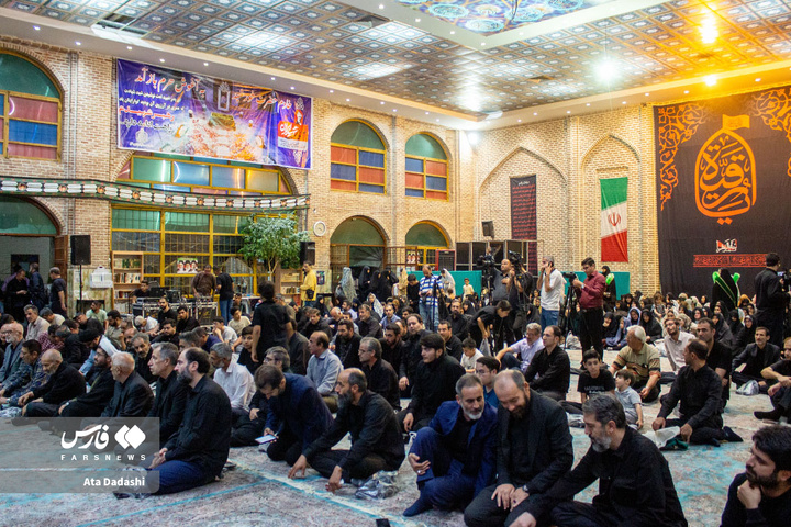 «ریحانه‌الحسین» در تبریز؛ شبی برای اشک، شعر و یاد رهبر شهید