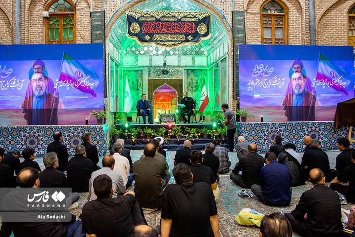 «ریحانه‌الحسین» در تبریز؛ شبی برای اشک، شعر و یاد رهبر شهید