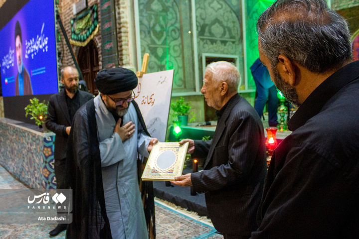 «ریحانه‌الحسین» در تبریز؛ شبی برای اشک، شعر و یاد رهبر شهید