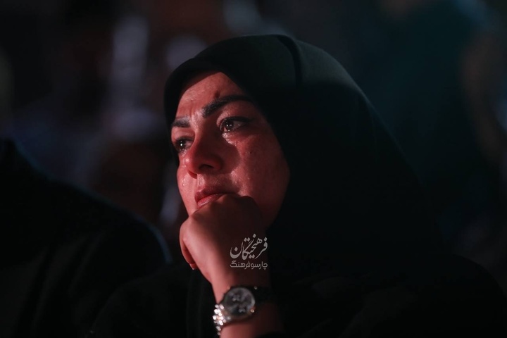 خانواده شهید ماکان نصیری مهمان اختتامیه «مشق ناتمام»