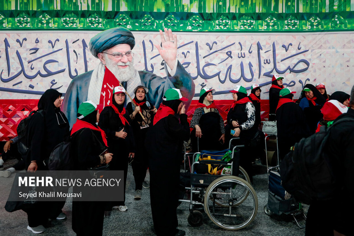 تردد زائران اربعین در مرز شلمچه پس از حمله آمریکا