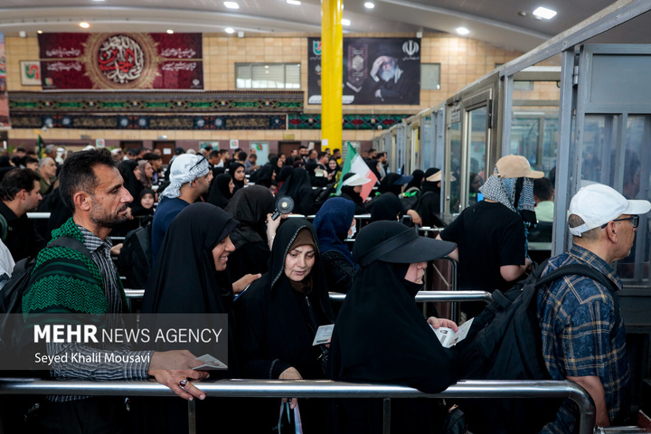تردد زائران اربعین در مرز شلمچه پس از حمله آمریکا