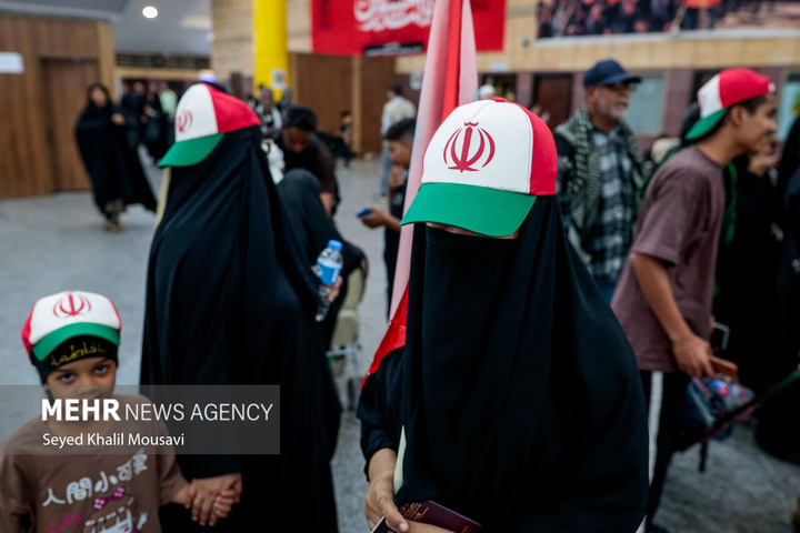 تردد زائران اربعین در مرز شلمچه پس از حمله آمریکا