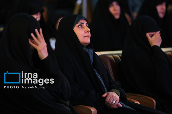 مراسم بزرگداشت بانوان شهیده جنگ‌های تحمیلی