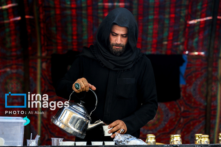طریق الحسین یک هفته قبل از اربعین حسینی