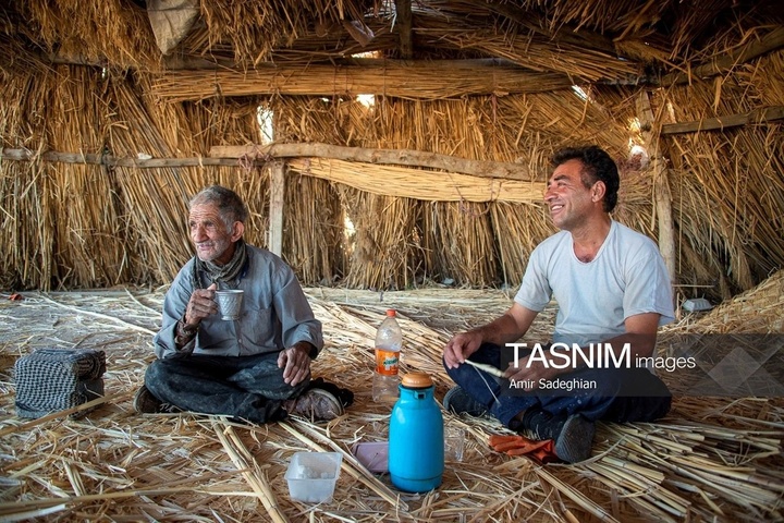بازماندگان هنر کهن بوریابافی- زرقان فارس