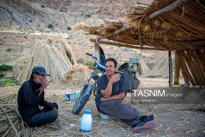 بازماندگان هنر کهن بوریابافی- زرقان فارس