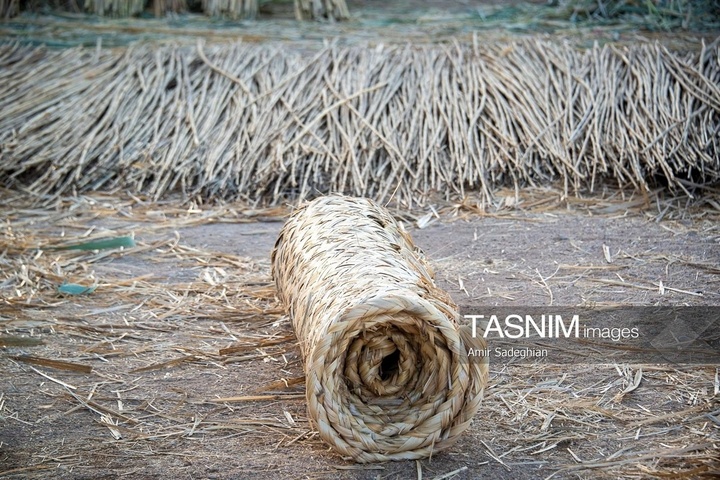بازماندگان هنر کهن بوریابافی- زرقان فارس