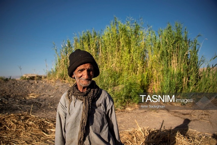 بازماندگان هنر کهن بوریابافی- زرقان فارس
