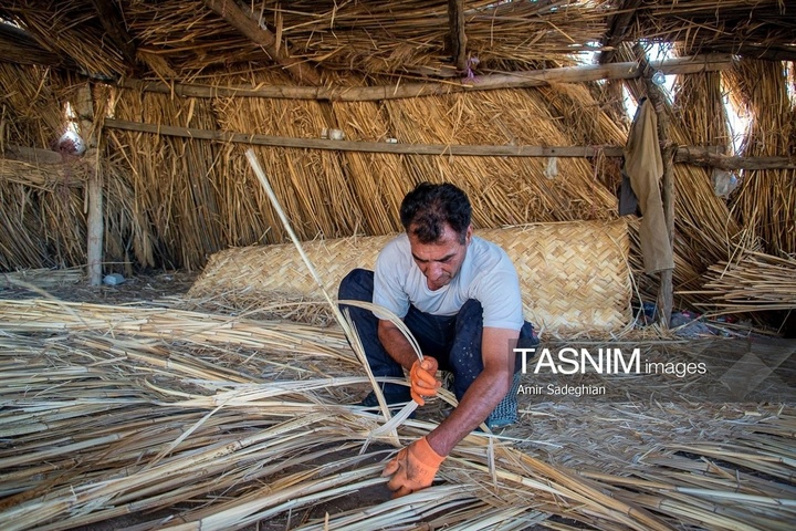 بازماندگان هنر کهن بوریابافی- زرقان فارس