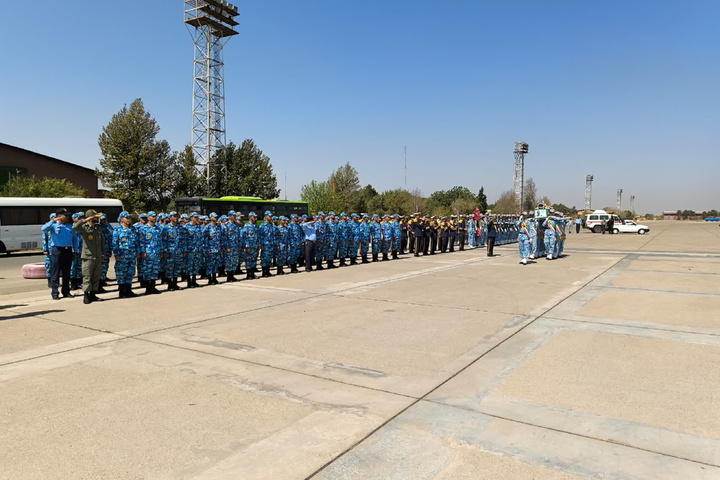 استقبال از پیکر مطهر شهید سرتیپ دوم خلبان کاظمی