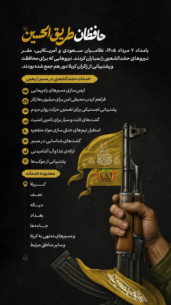 حافظان طریق الحسین علیهالسلام حافظان طریق الحسین علیهالسلام