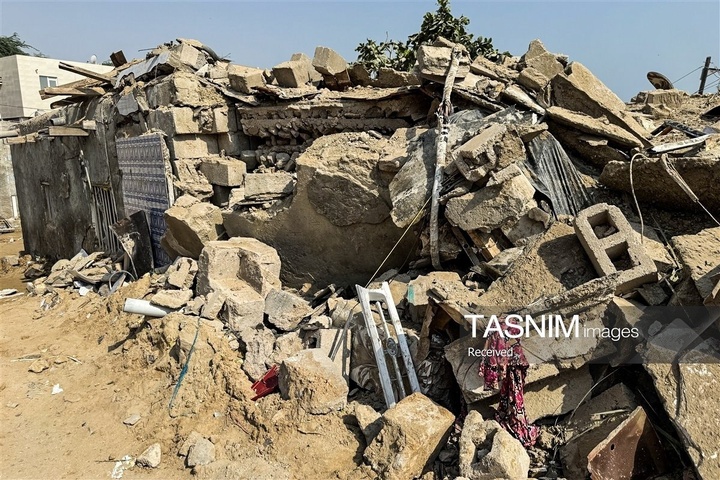 خسارت حمله موشکی‌ آمریکا به منازل مسکونی در قشم