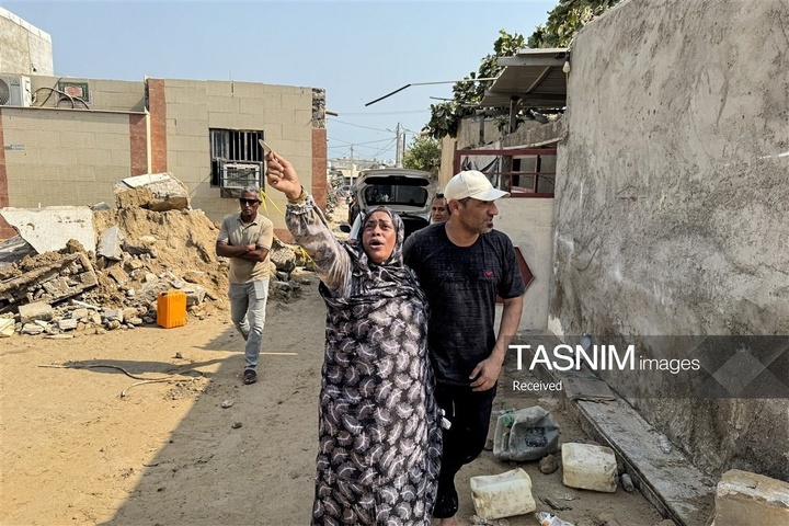 خسارت حمله موشکی‌ آمریکا به منازل مسکونی در قشم