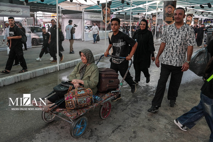 ایستگاه عشق و خدمت به زائران اربعین